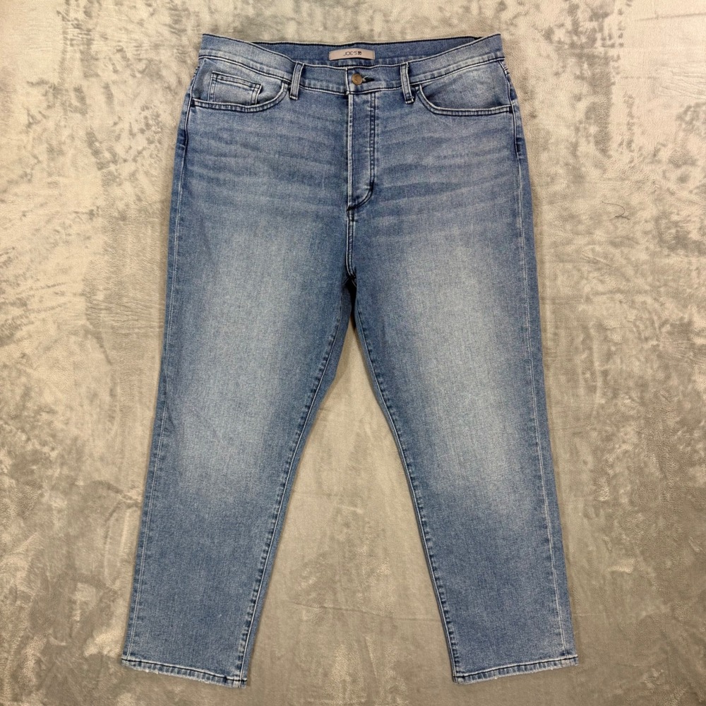 Joe's Jeans The OG‎ Cara Straight Jeans Women's Size 34 Light Blue Denim